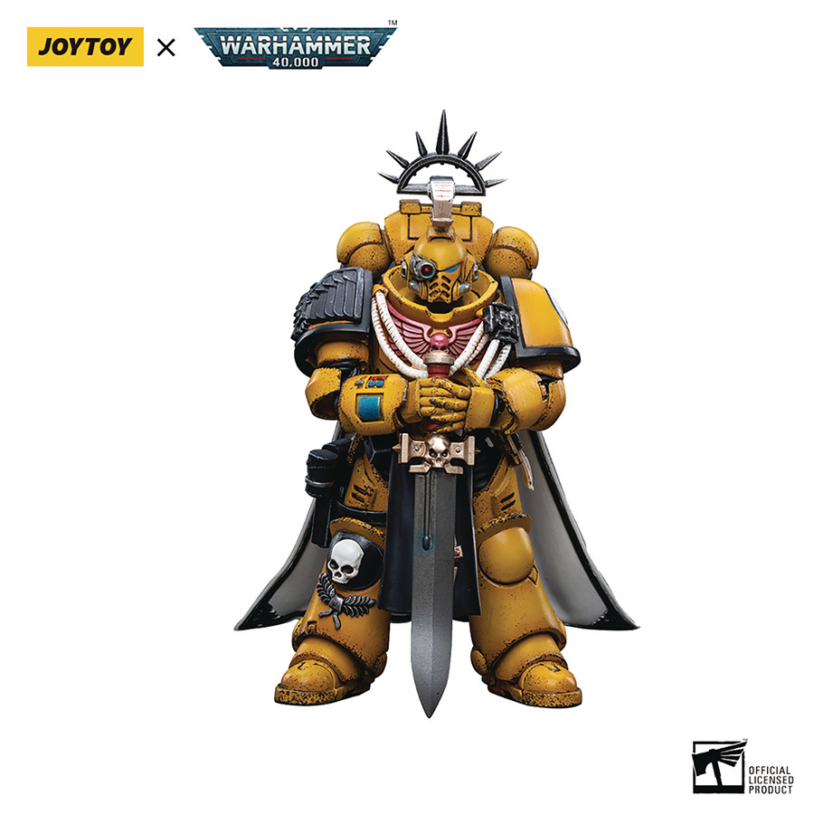 Joytoy Warhammer 40000 Imperial Fists 1/18 Scale Action Figure - Primaris Captain