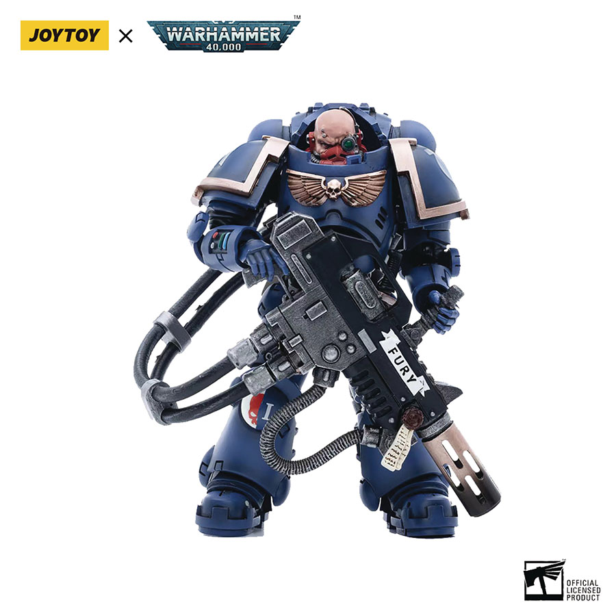 Joytoy Warhammer 40000 Ultramarines 1/18 Scale Action Figure - Primaris Eradicator 01