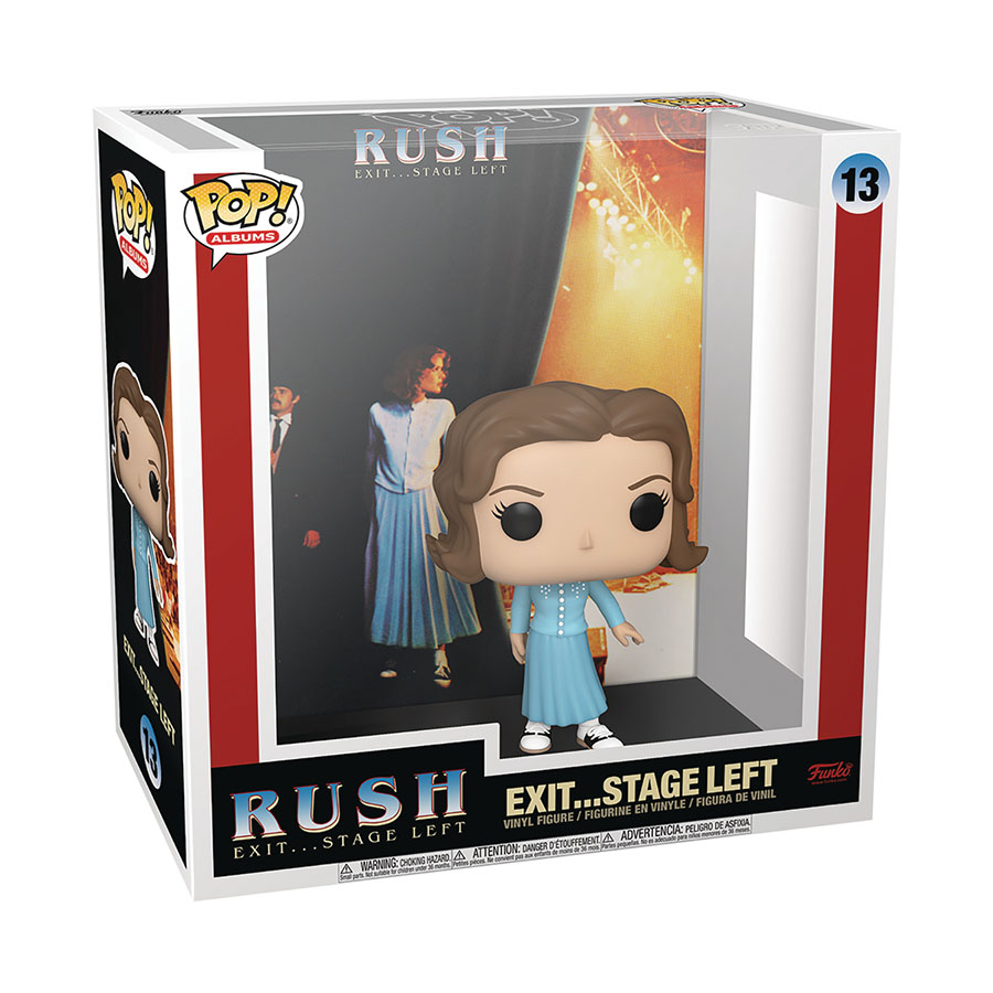 POP Albums Rush Exit Stage Left Vinyl Figure