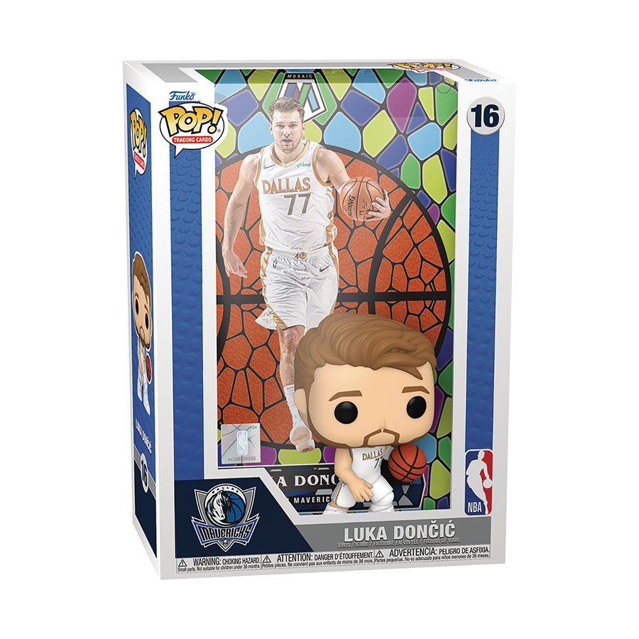 POP Trading Cards Mosaic Luka Doncic Vinyl Figure