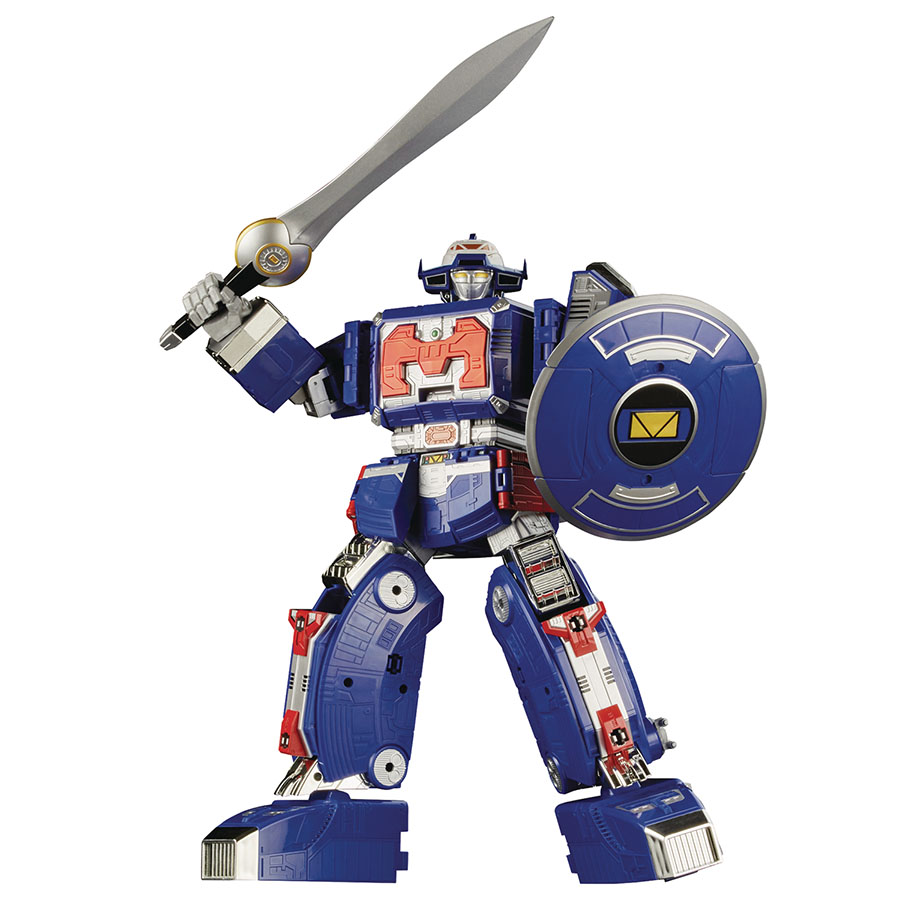 Power Rangers Lighting Collection Power Rangers In Space Astro Megazord Action Figure Case