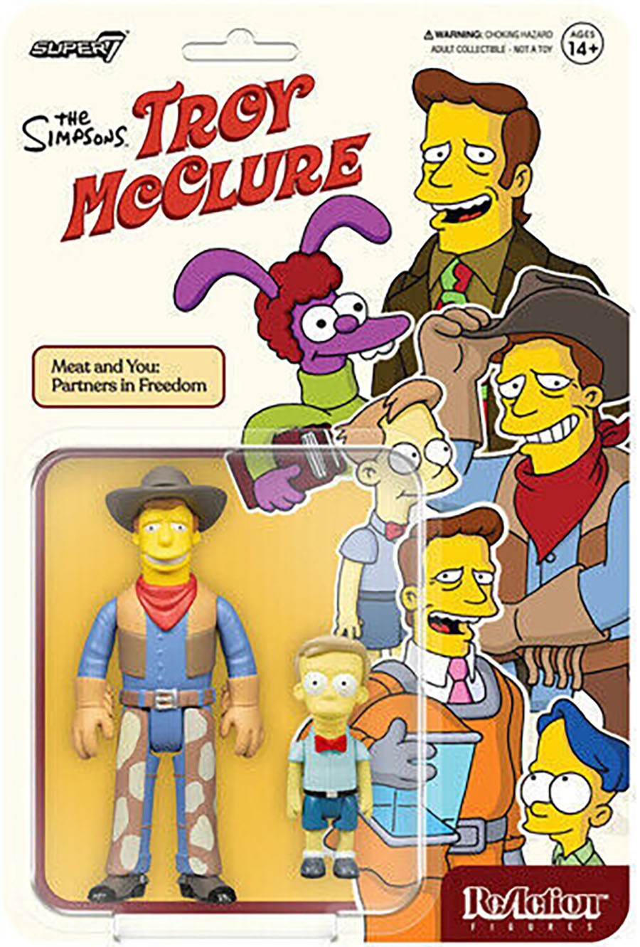 Simpsons ReAction Figure Wave 2 - Troy McClure (Cowboy)