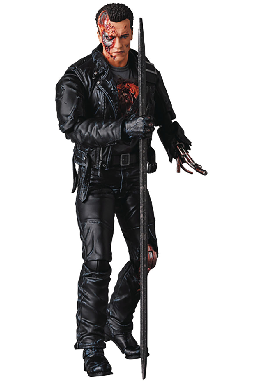 Terminator T-800 (T2 Damaged Version) MAFEX Action Figure