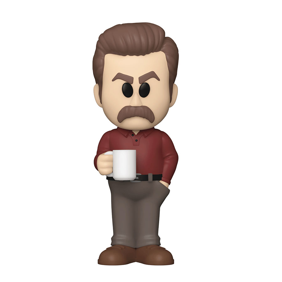 Vinyl Soda Parks & Recreation Ron Swanson Vinyl Figure
