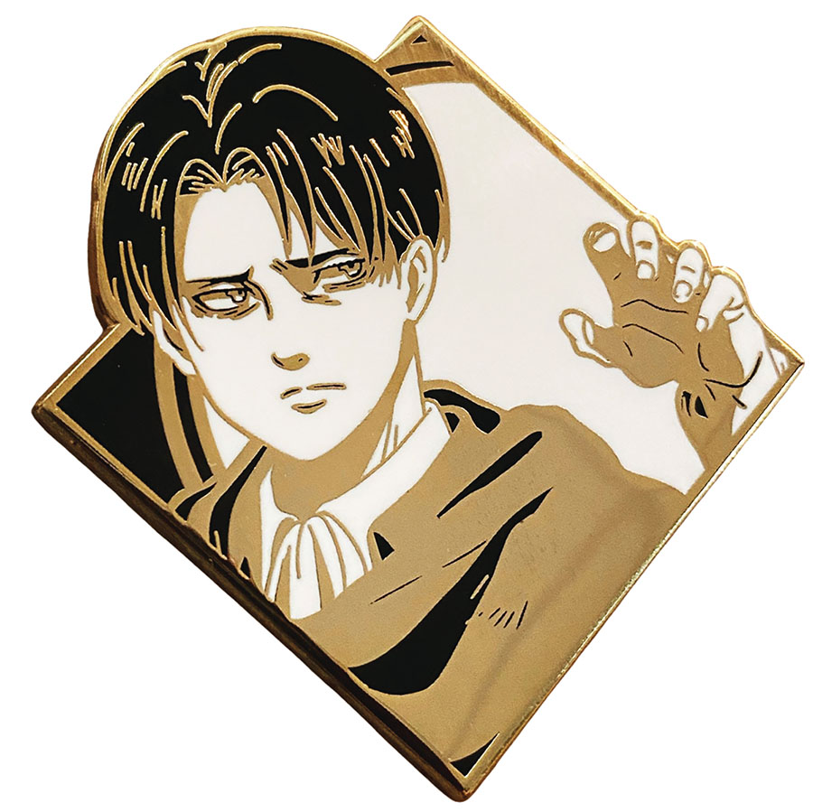 Attack On Titan Zen Monkey Studios 10th Anniversary Limited Edition Pin - Levi