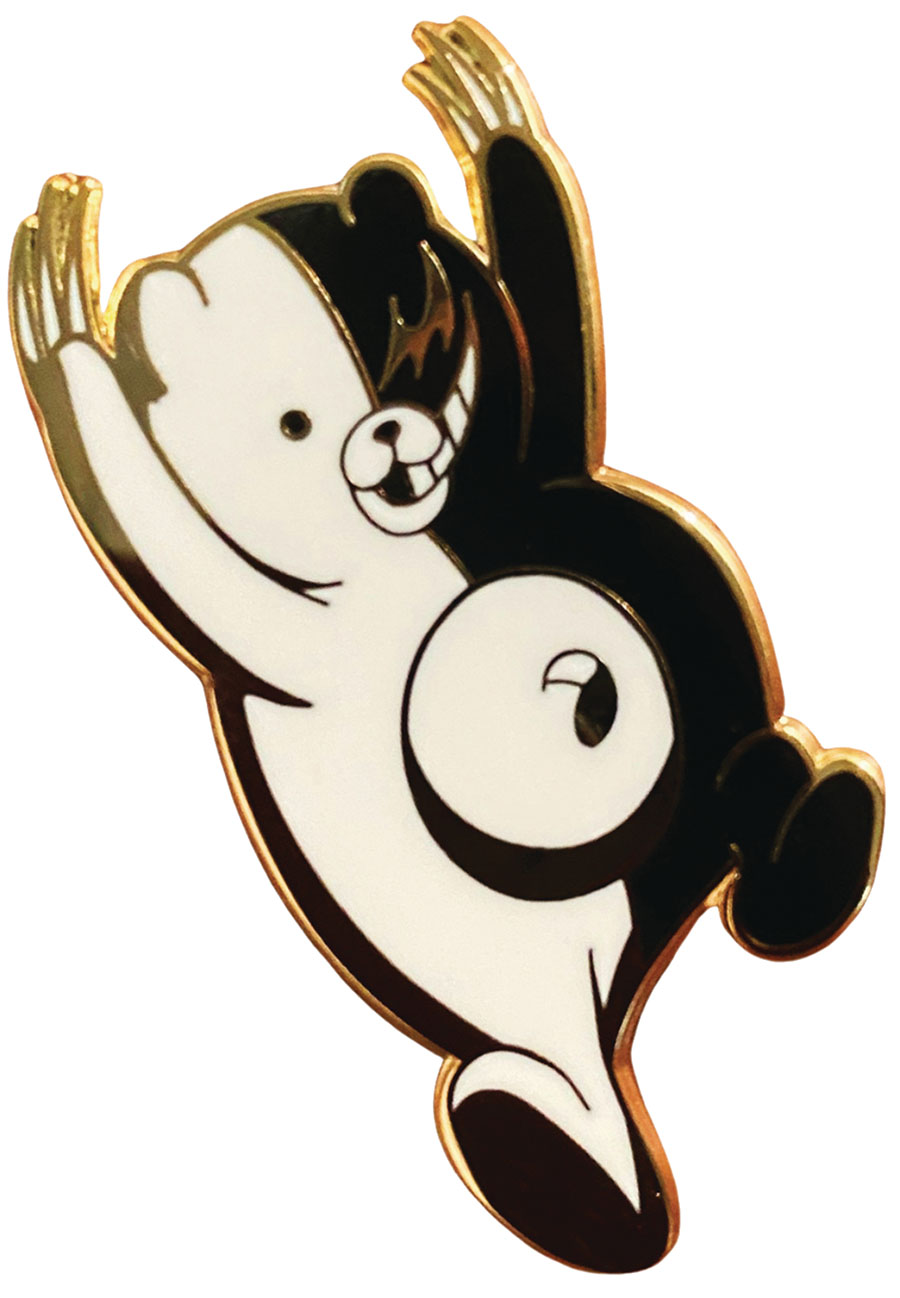 Danganronpa Zen Monkey Studios 10th Anniversary Monokuma Pin
