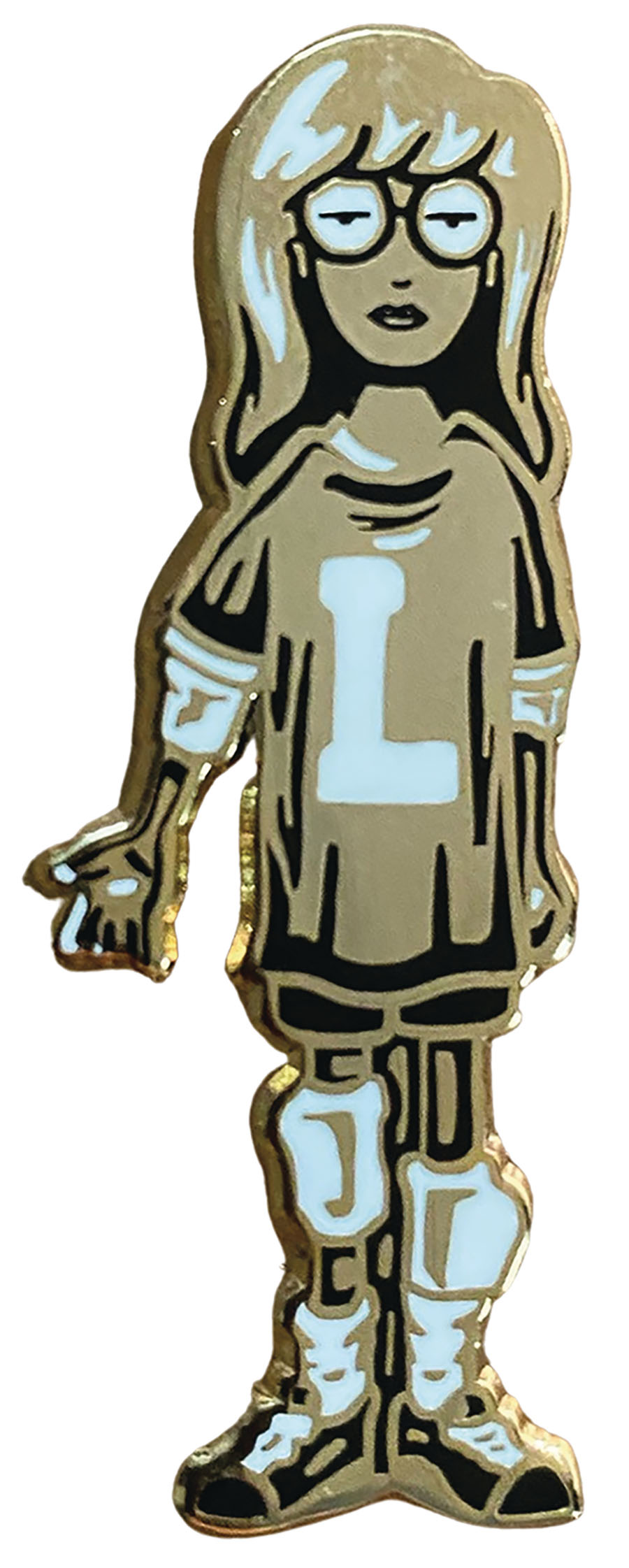 Daria Zen Monkey Studios 10th Anniversary Limited Edition Pin