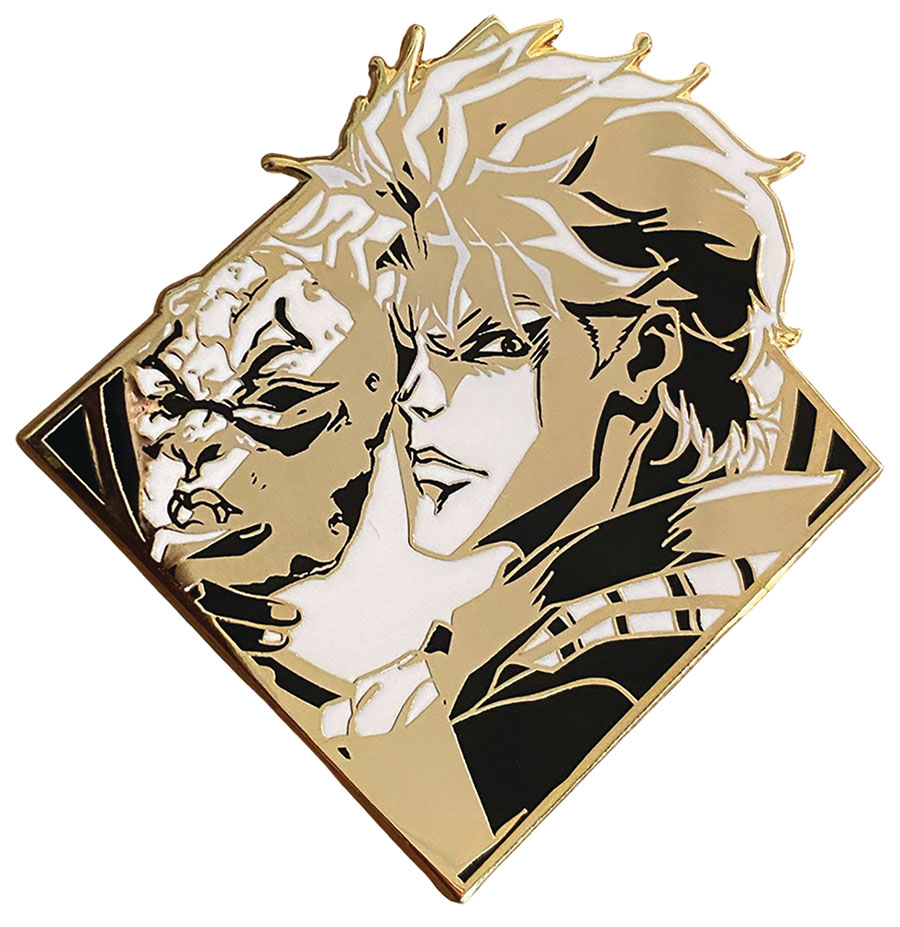 JoJos Bizarre Adventure Zen Monkey Studios 10th Anniversary Pin - Dio With Mask