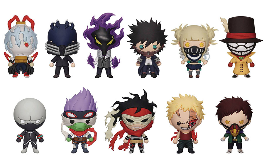 My Hero Academia 3D Foam Bag Clip Series 6 Blind Mystery Box