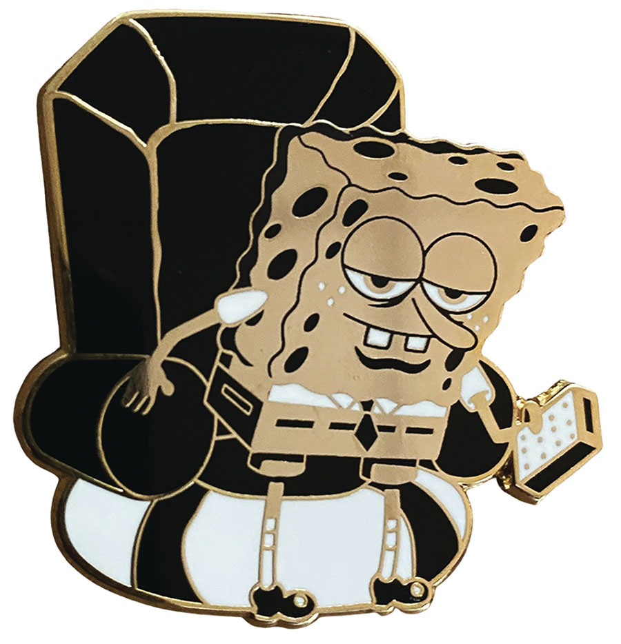 SpongeBob SquarePants Zen Monkey Studios 10th Anniversary Pin