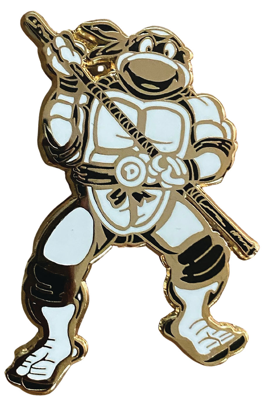 Teenage Mutant Ninja Turtles Zen Monkey Studios 10th Anniversary Pin - Donatello