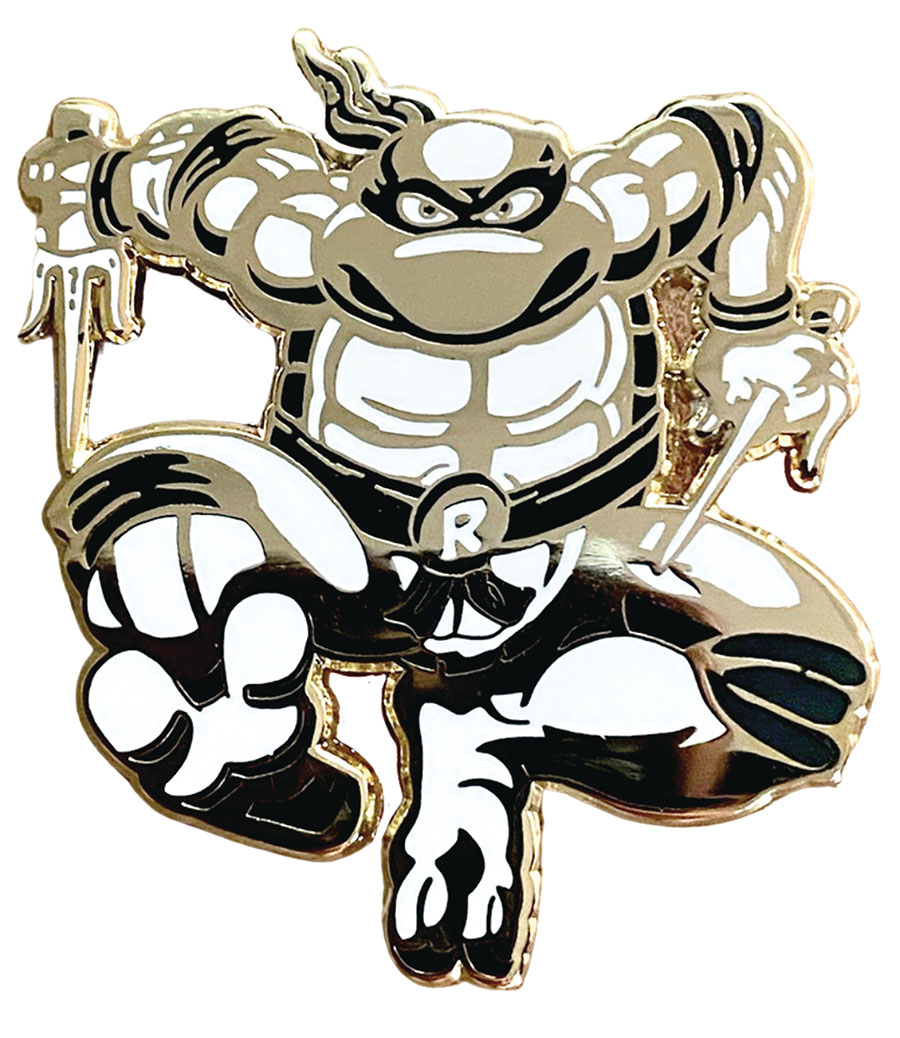 Teenage Mutant Ninja Turtles Zen Monkey Studios 10th Anniversary Pin - Raphael