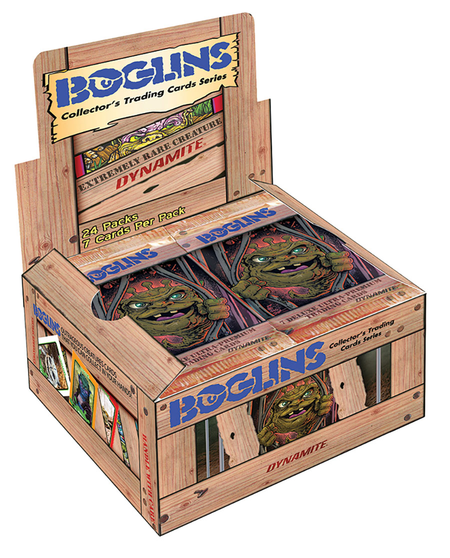 Boglins Trading Cards Set Box