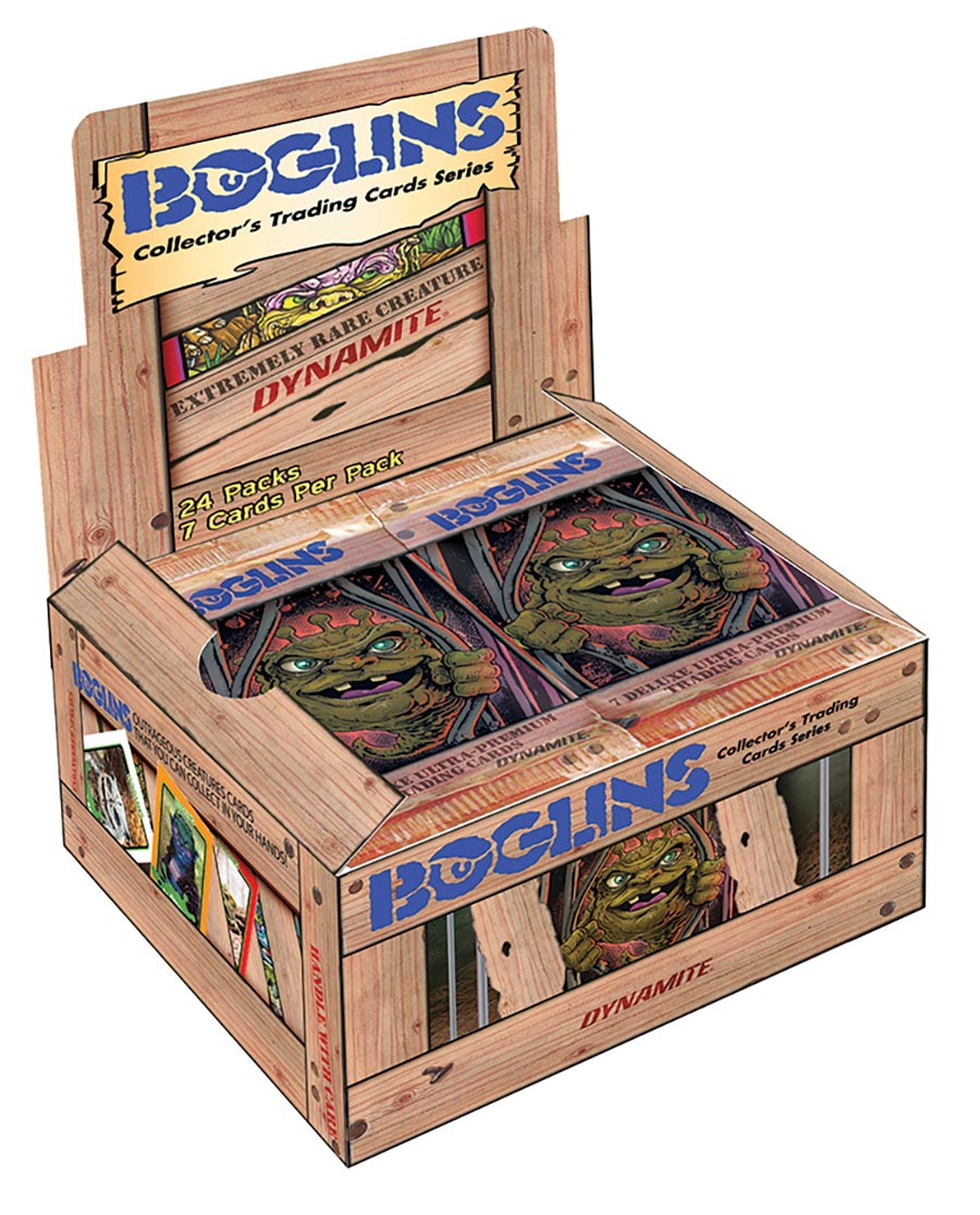 Boglins Trading Cards Set Case