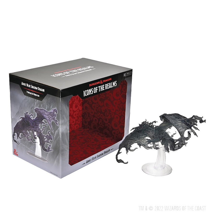 Dungeons & Dragons Icons Of The Realms - Adult Blue Shadow Dragon