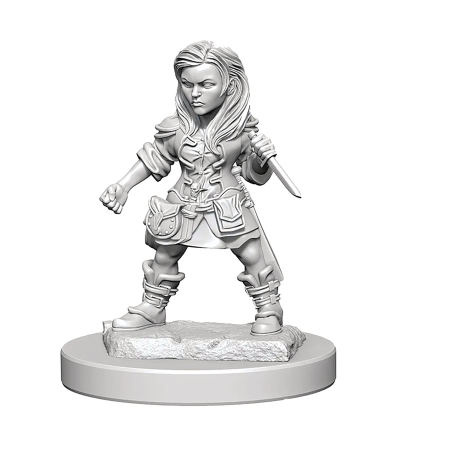 Dungeons & Dragons Nolzurs Marvelous Miniature - Halfling Rogue Female