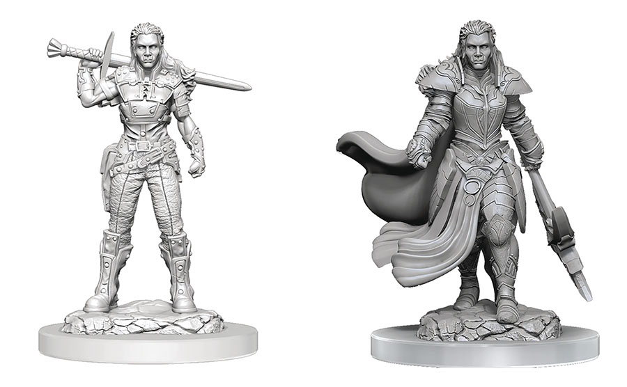 Dungeons & Dragons Nolzurs Marvelous Miniature - Orc Fighter Female