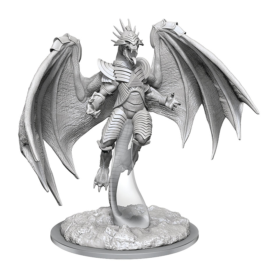 Magic The Gathering Unpainted Miniature - Ziatora The Incinerator
