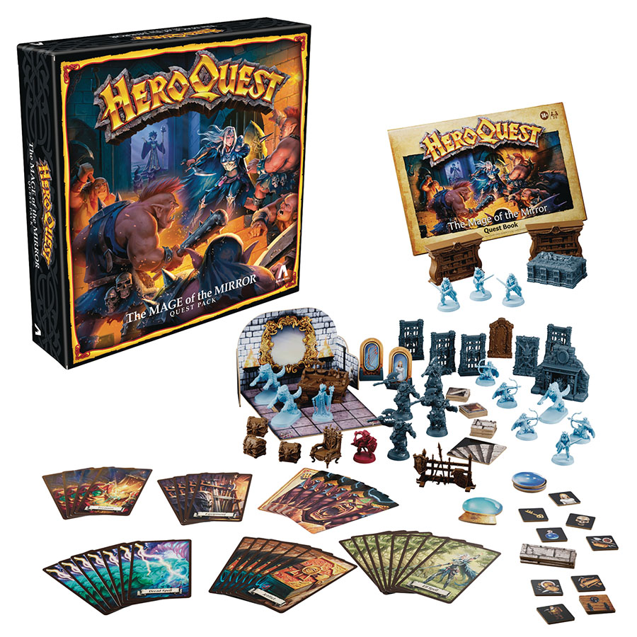 HeroQuest Mage Of The Mirror Quest Pack Case
