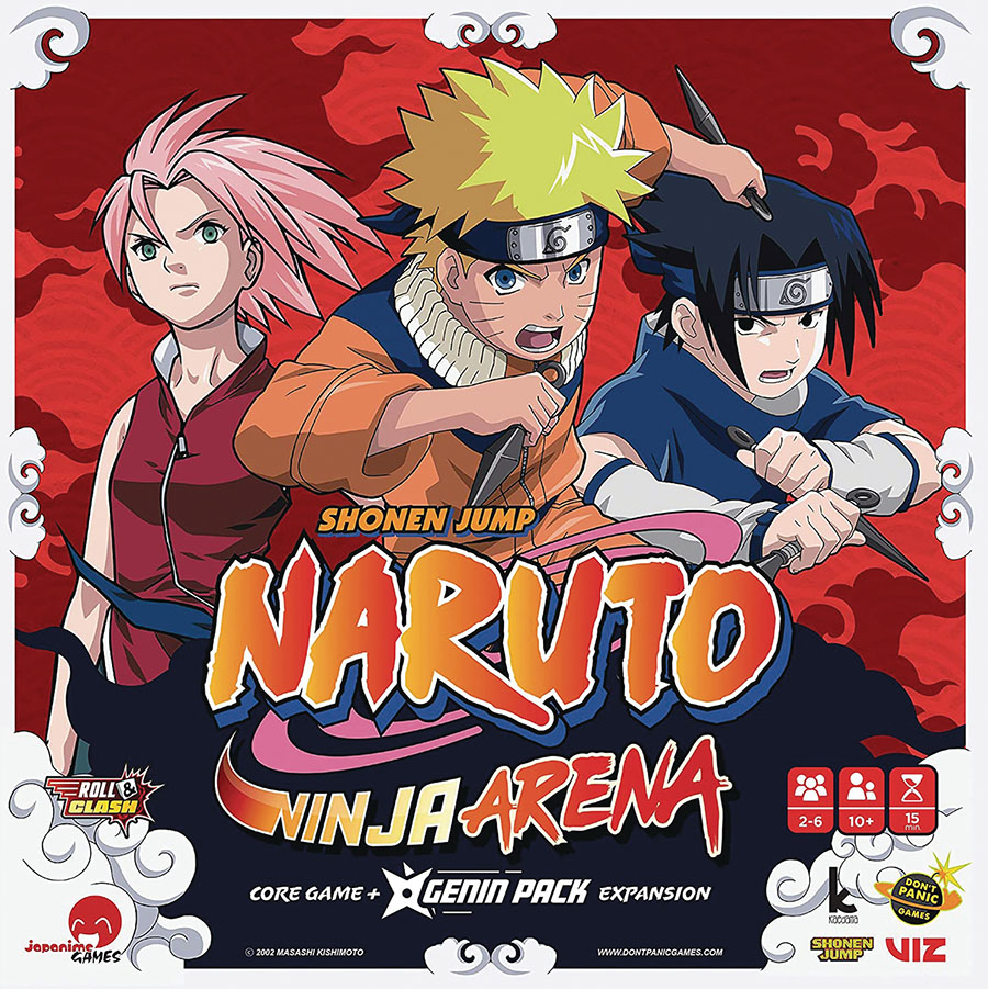 Naruto Ninja Arena Board Game 2nd Edition