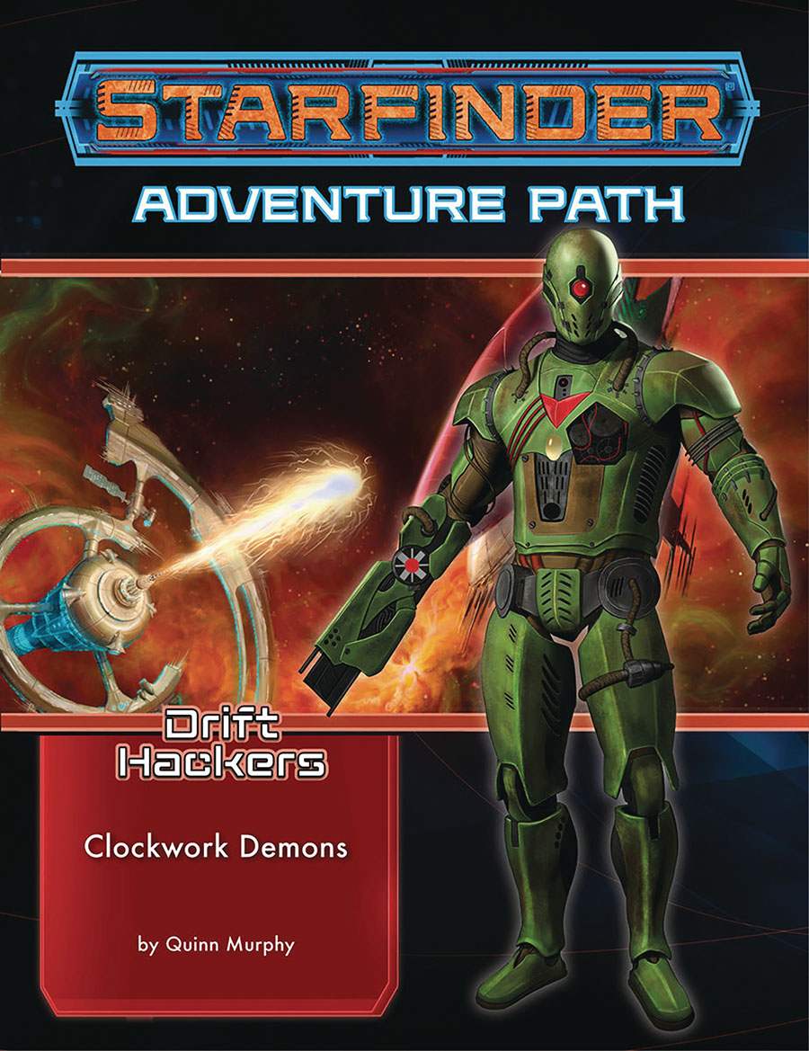 Starfinder Adventure Path Drift Hackers Part 2 Clockwork Demons TP