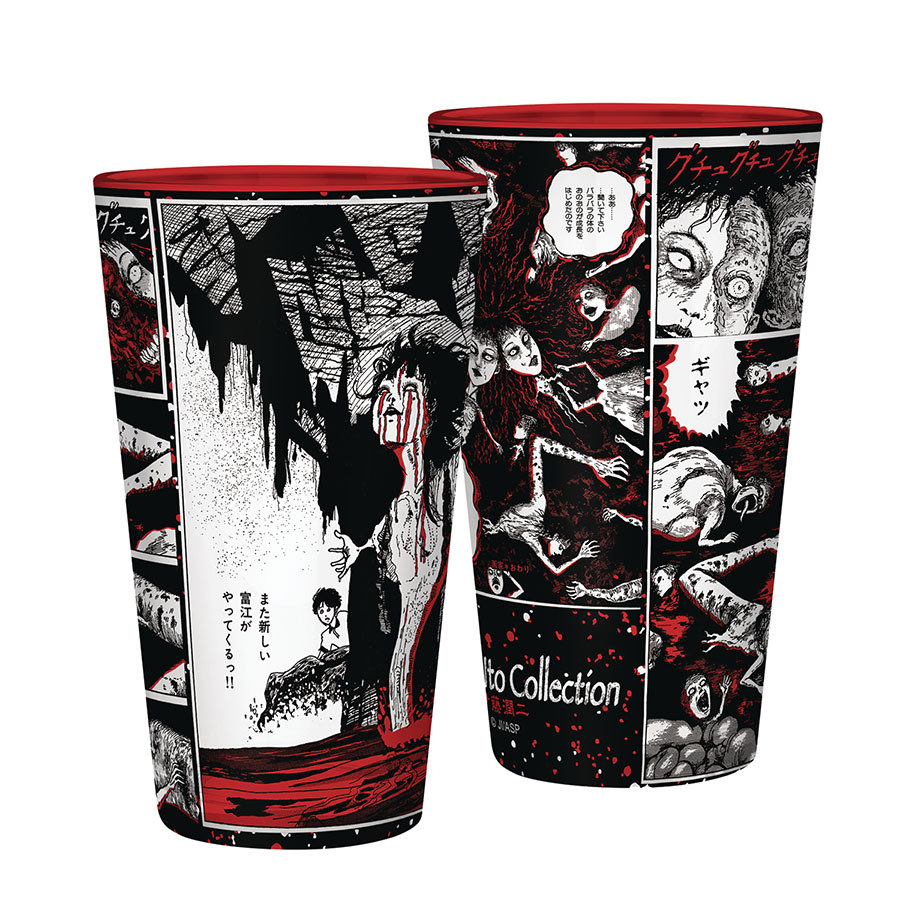 Junji Ito Tomie 16-Ounce Glass