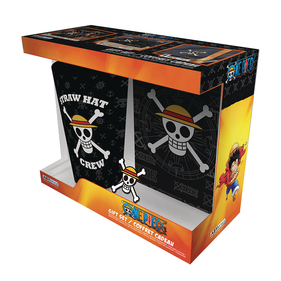 One Piece Straw Hat 3-Piece Gift Set