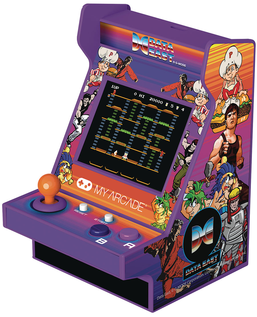 Nano Player Data East Hits Collectible 4.5-Inch Retro System