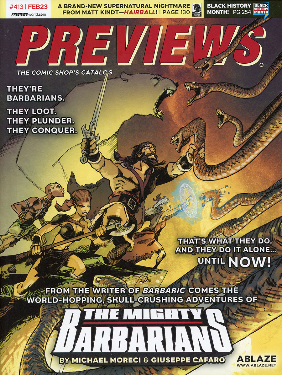 Previews #413 February 2023