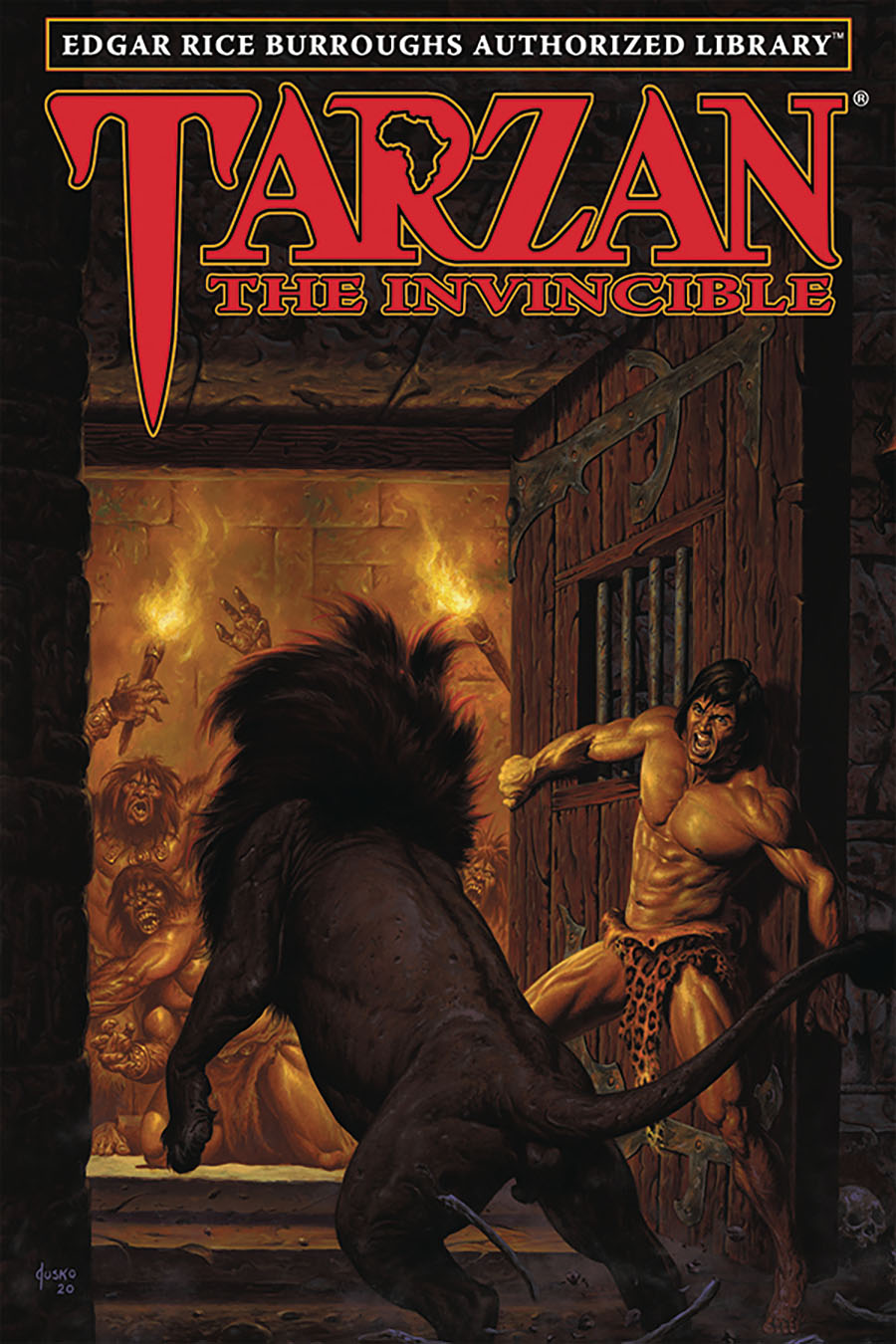 Edgar Rice Burroughs Authorized Library Tarzan Vol 14 Tarzan The Invincible HC