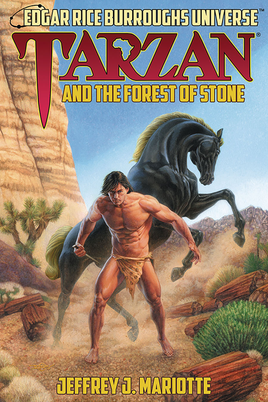 Edgar Rice Burroughs Universe Novel Vol 3 Tarzan And The Forest Of Stone HC