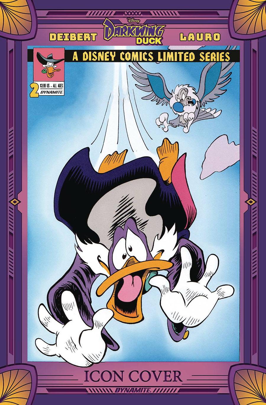 Darkwing Duck Vol 3 #2 Cover H Incentive John Blair Moore Modern Icon 1991 Variant Cover