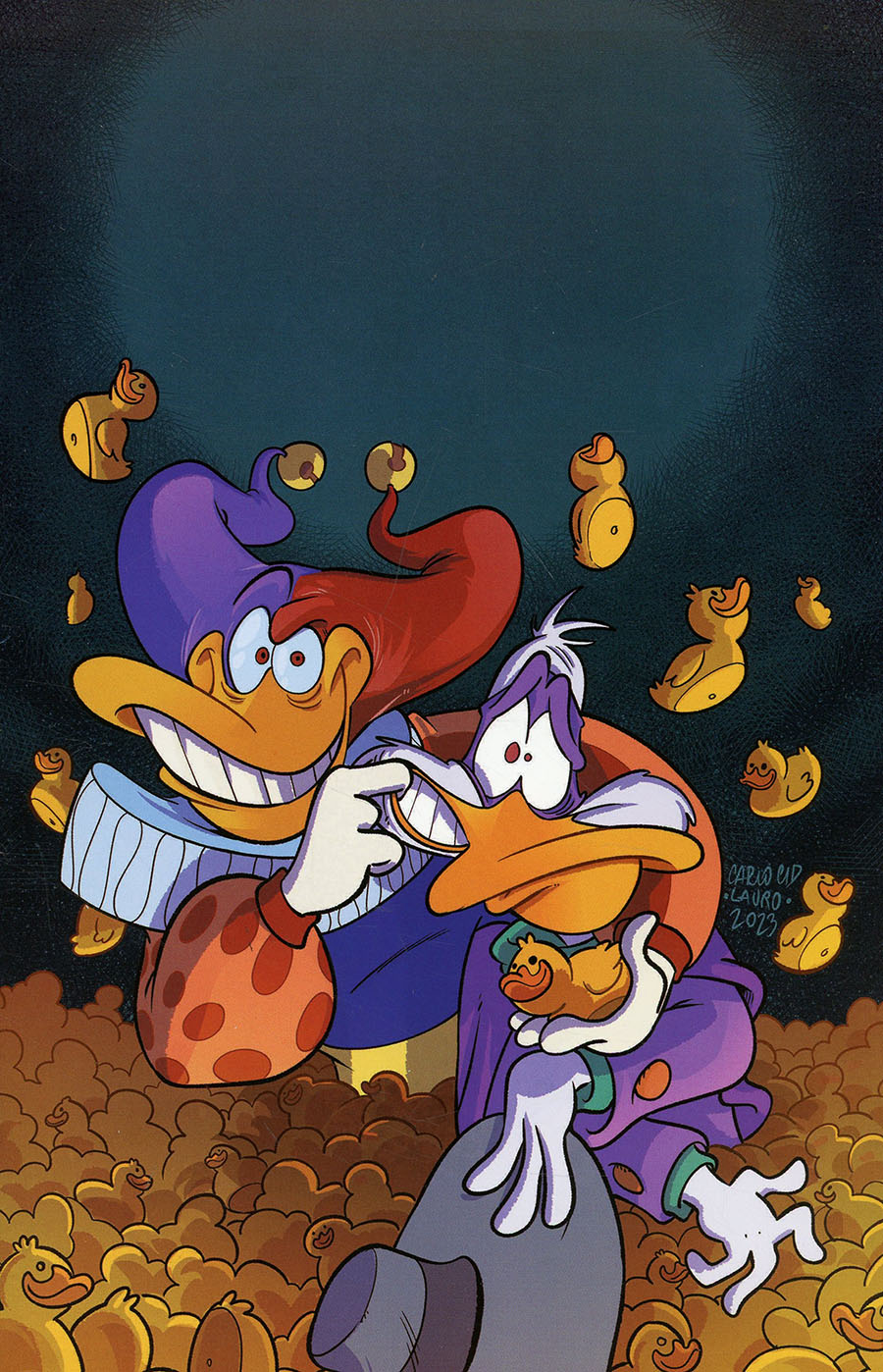 Darkwing Duck Vol 3 #2 Cover K Incentive Carlo Lauro Virgin Cover
