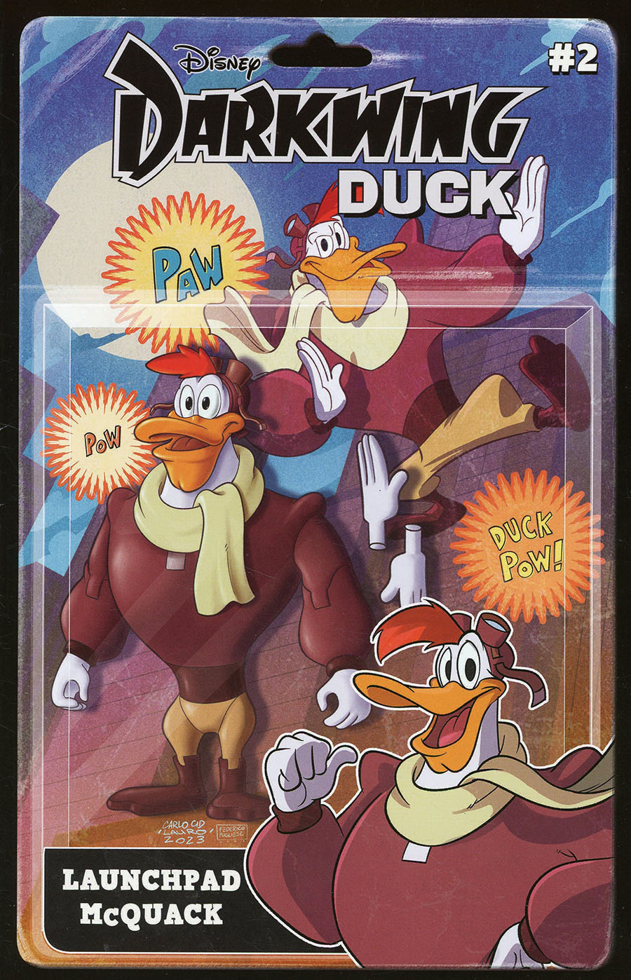 Darkwing Duck Vol 3 #2 Cover L Incentive Action Figure Variant Cover