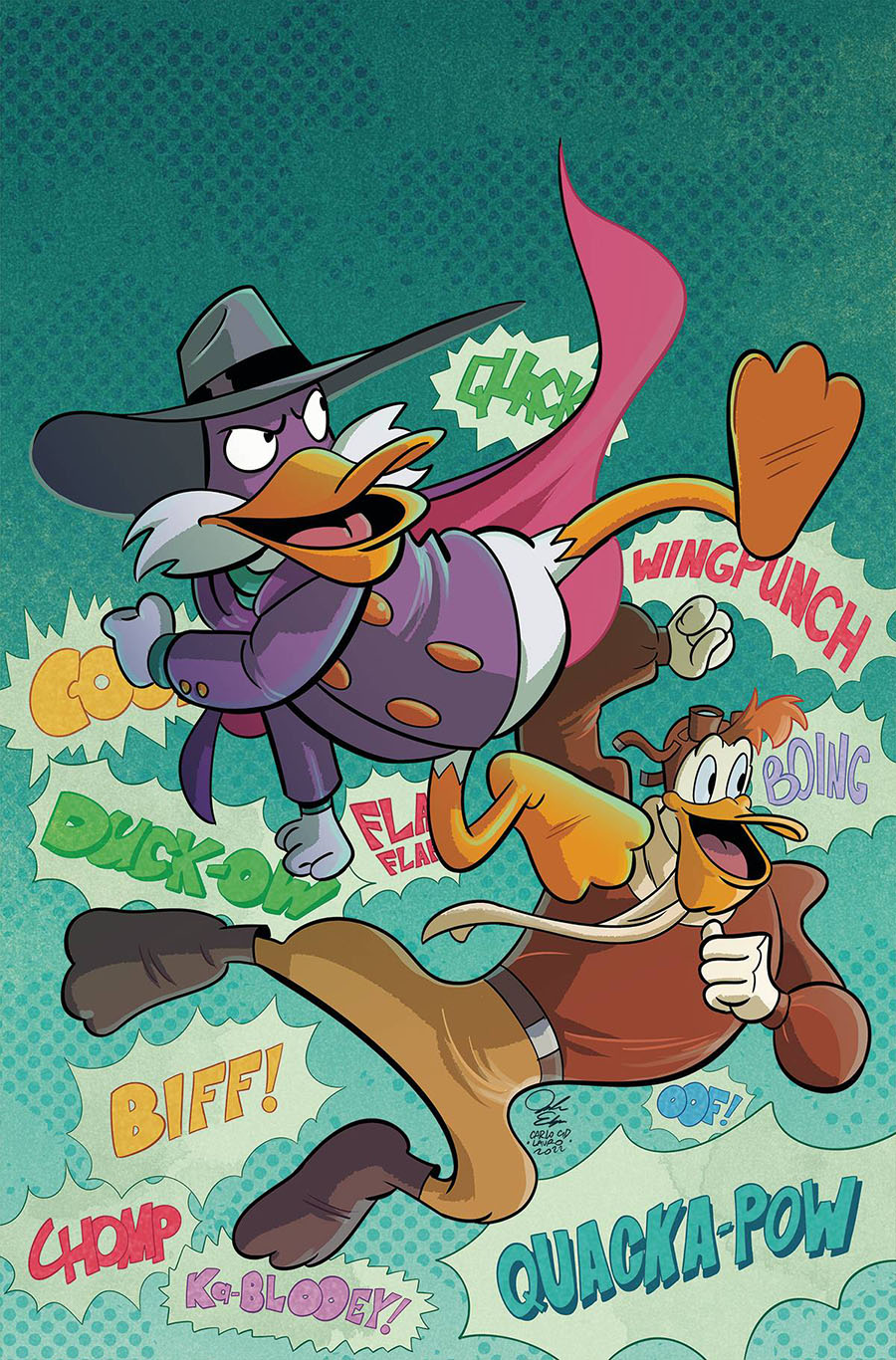 Darkwing Duck Vol 3 #2 Cover M Incentive Jacob Edgar Virgin Cover