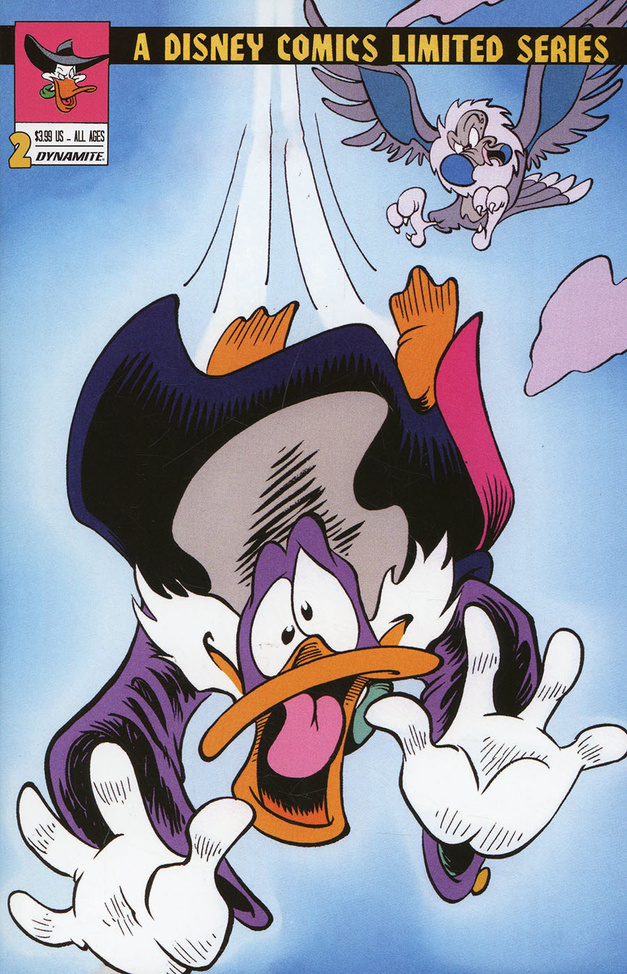 Darkwing Duck Vol 3 #2 Cover N Incentive John Blair Moore Modern Icon 1991 Virgin Cover