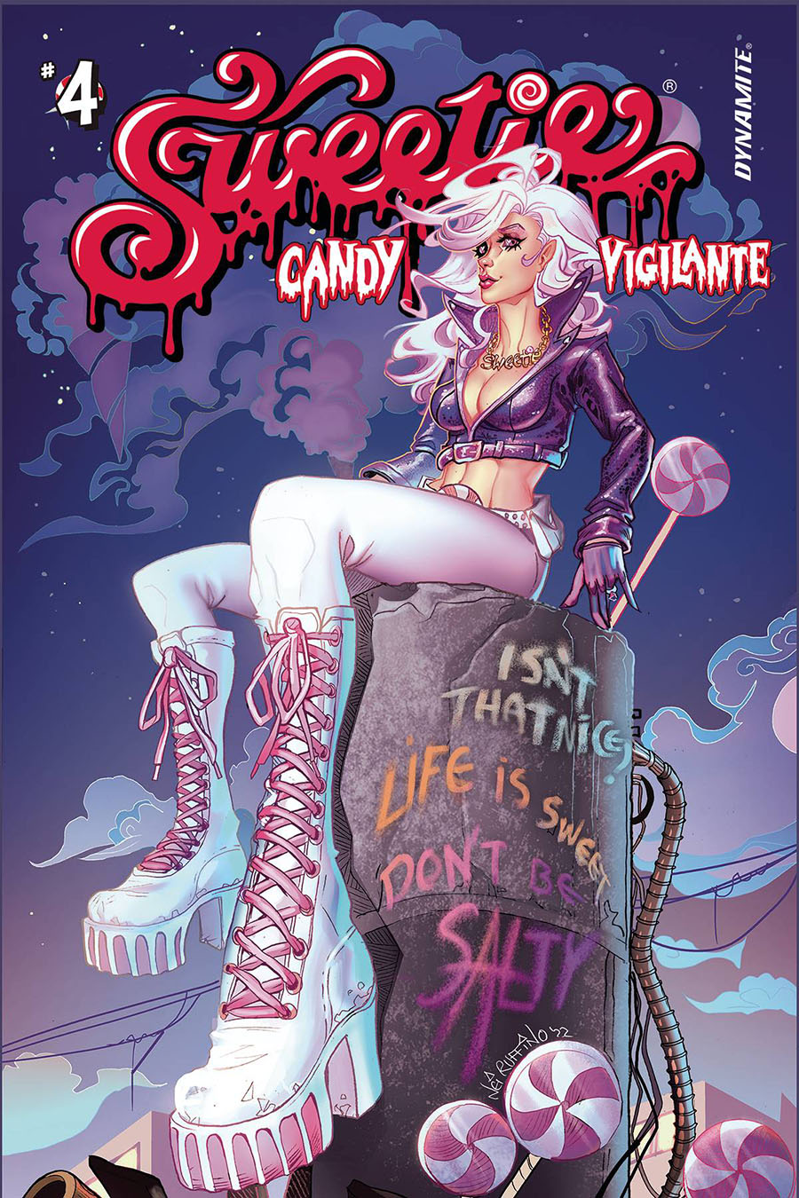 Sweetie Candy Vigilante #4 Cover D Incentive Nei Ruffino Variant Cover