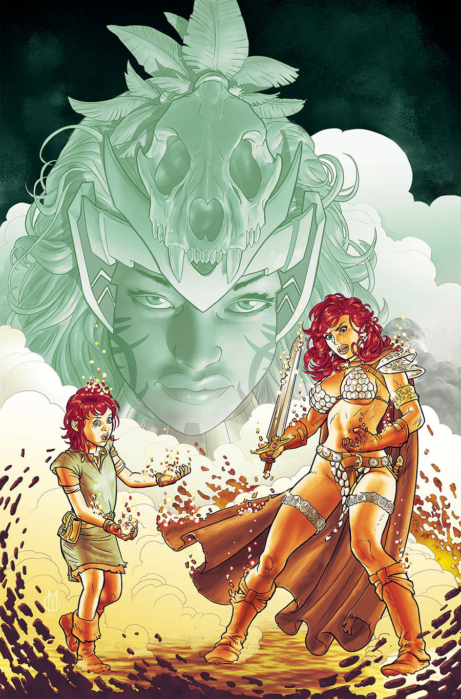 Unbreakable Red Sonja #5 Cover I Incentive Giuseppe Matteoni Virgin Cover