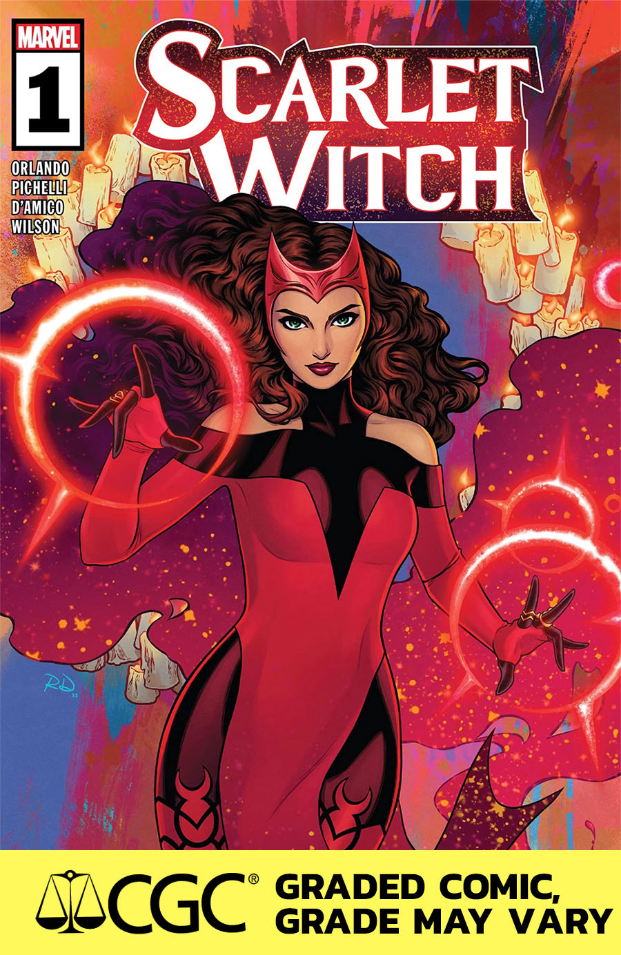 Scarlet Witch Vol 3 #1 Cover L DF CGC Graded