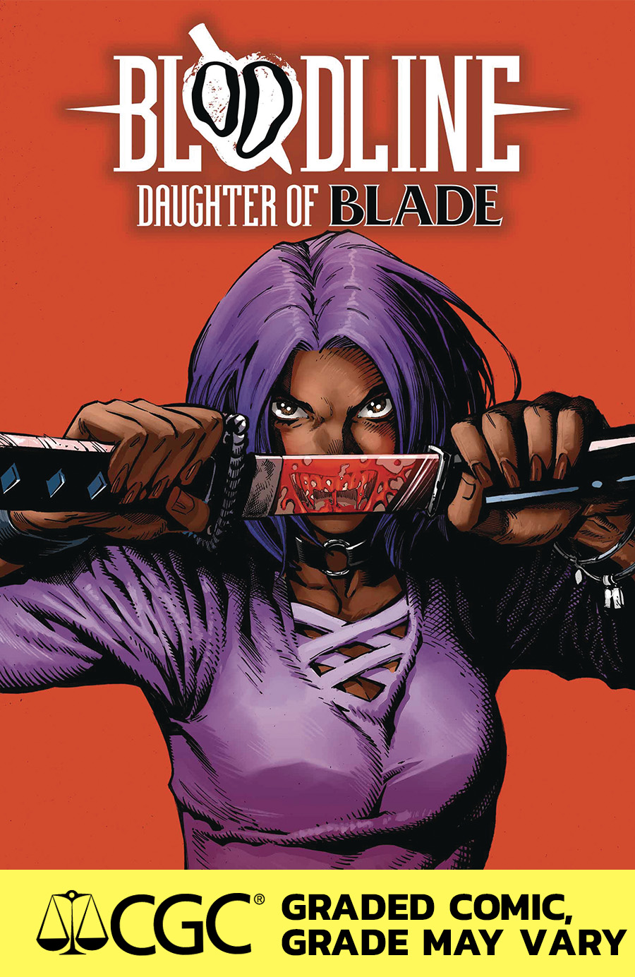 Bloodline Daughter Of Blade #1 Cover K DF CGC Graded