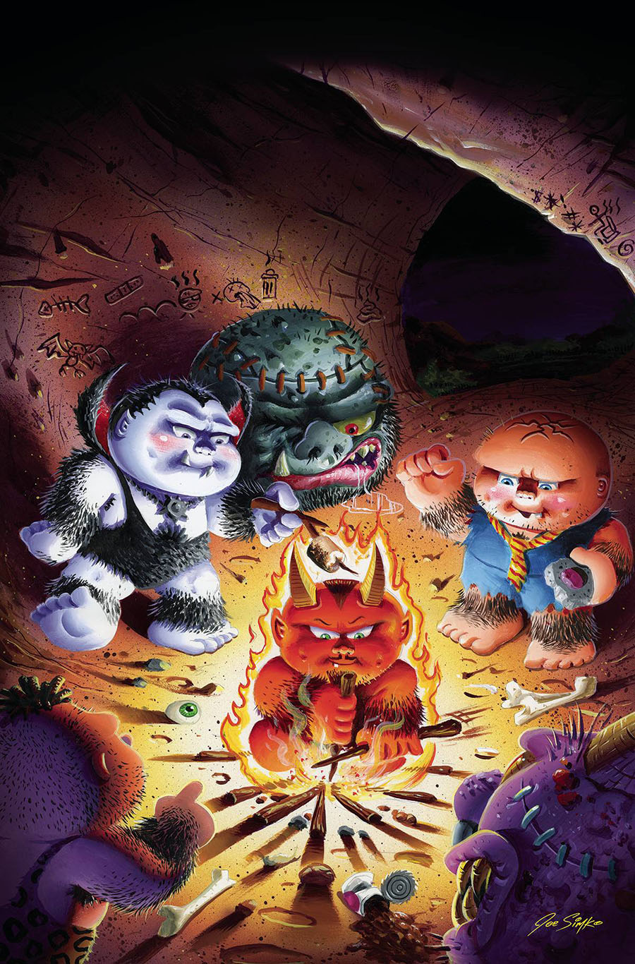 Madballs vs Garbage Pail Kids Time Again Slime Again #1 Cover J Dynamite Metal Premium Joe Simko Cover