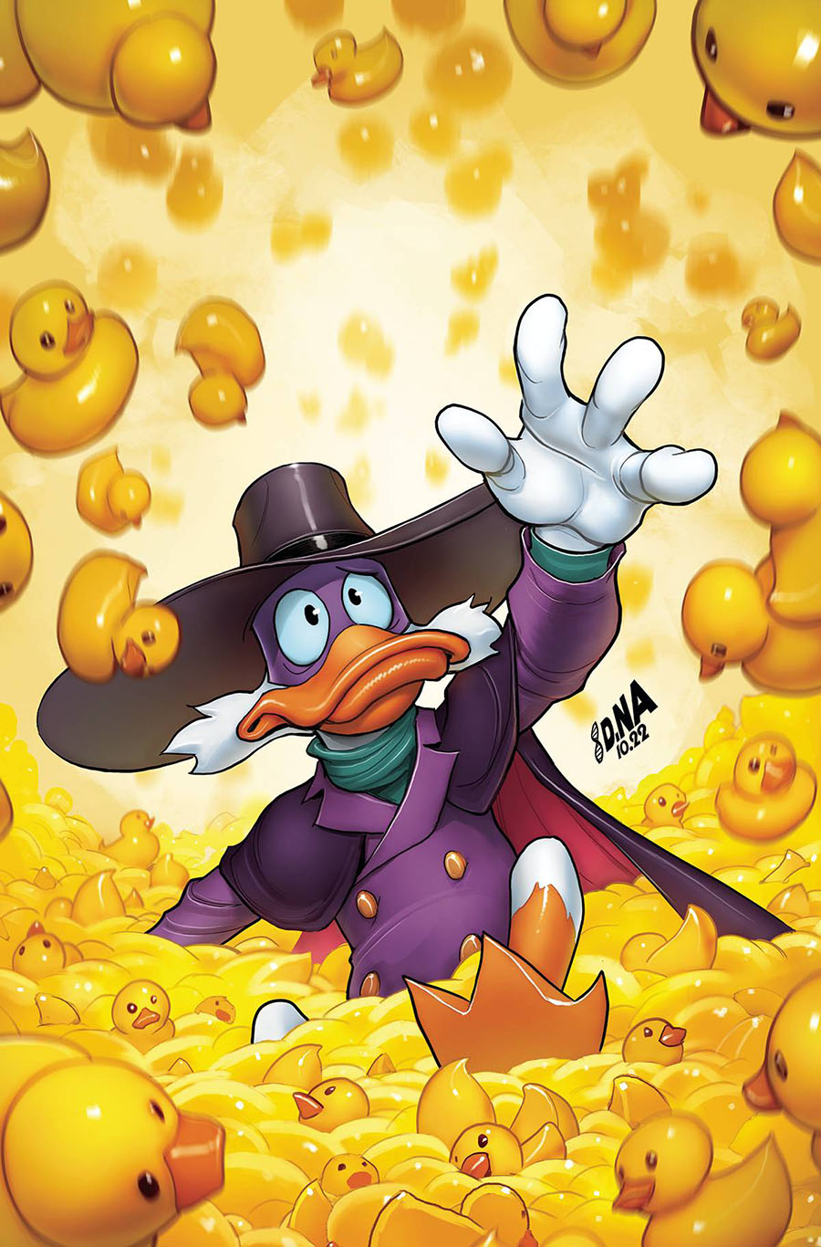 Darkwing Duck Vol 3 #2 Cover S Dynamite Metal Premium David Nakayama Cover