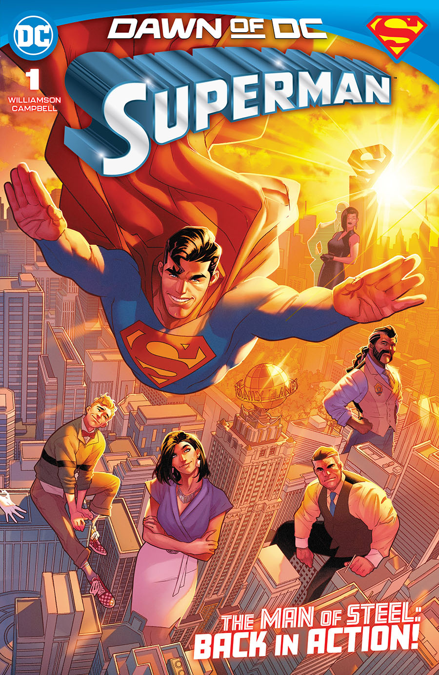 Superman Vol 7 #1 Cover A Regular Jamal Campbell Cover