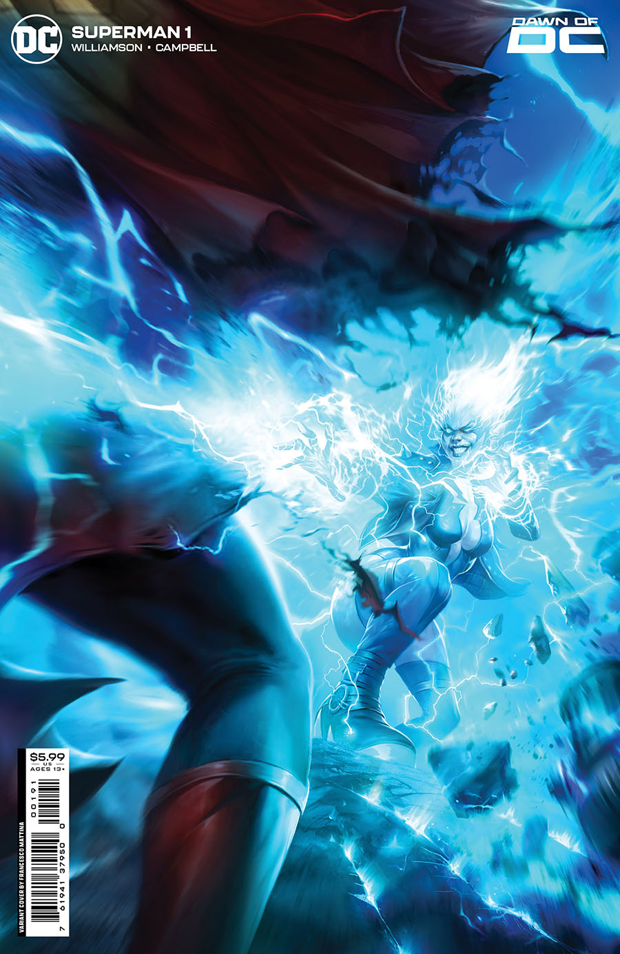 Superman Vol 7 #1 Cover I Variant Francesco Mattina Card Stock Cover