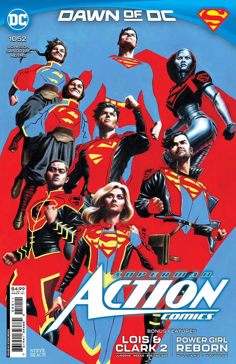 Action Comics Vol 2 #1052 Cover A Regular Steve Beach Cover