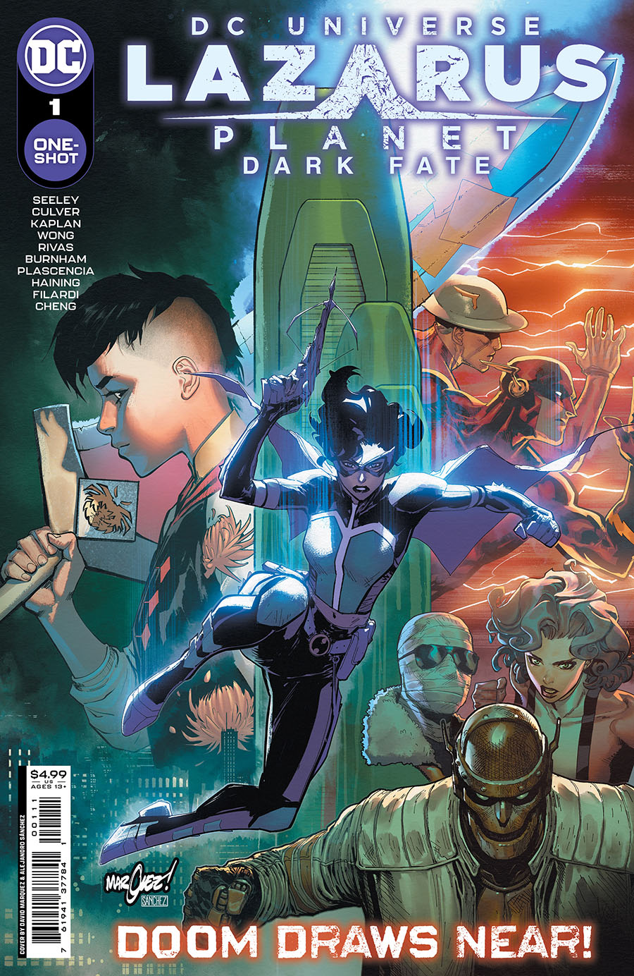 Lazarus Planet Dark Fate #1 (One Shot) Cover A Regular David Marquez & Alejandro Sanchez Cover