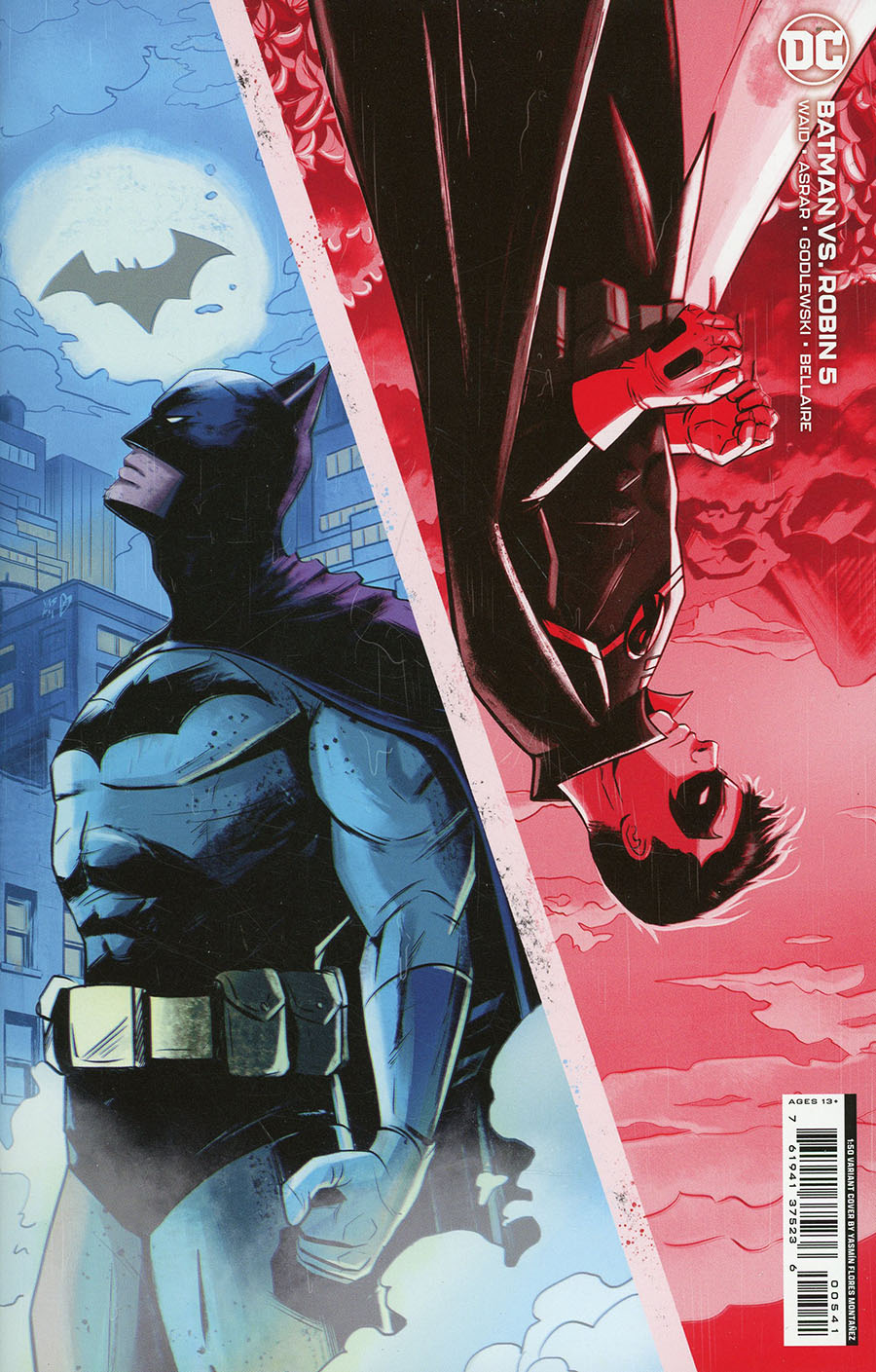 Batman vs Robin #5 Cover F Incentive Yasmin Flores Montanez Card Stock Variant Cover (Lazarus Planet Tie-In)