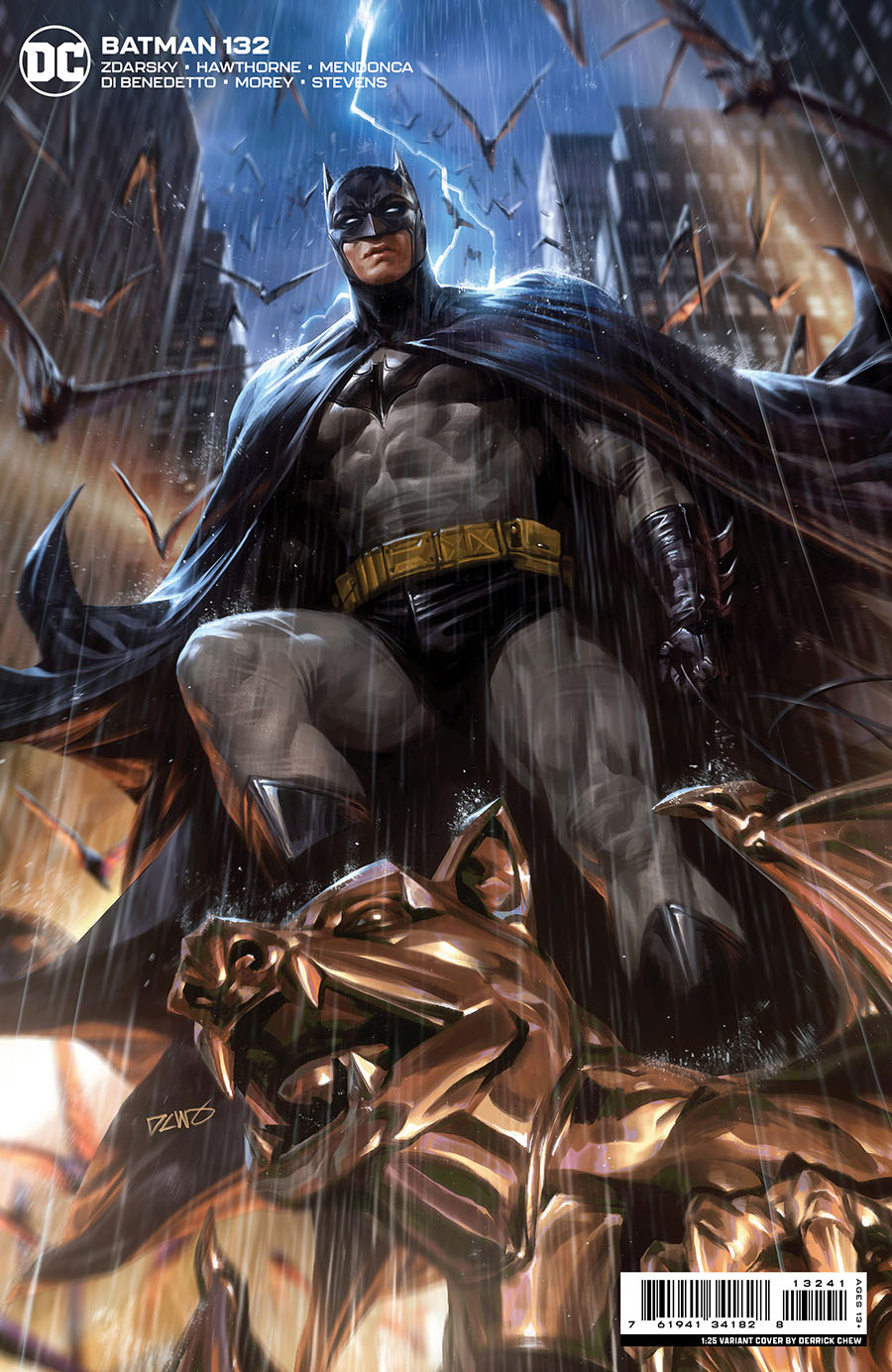 Batman Vol 3 #132 Cover E Incentive Derrick Chew Card Stock Variant Cover