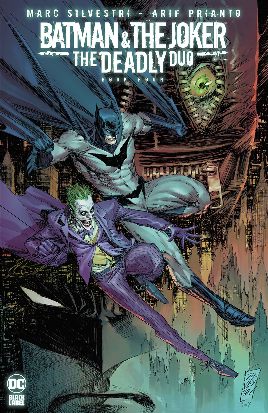 Batman & The Joker The Deadly Duo #4 Cover A Regular Marc Silvestri Cover (Limit 1 Per Customer)