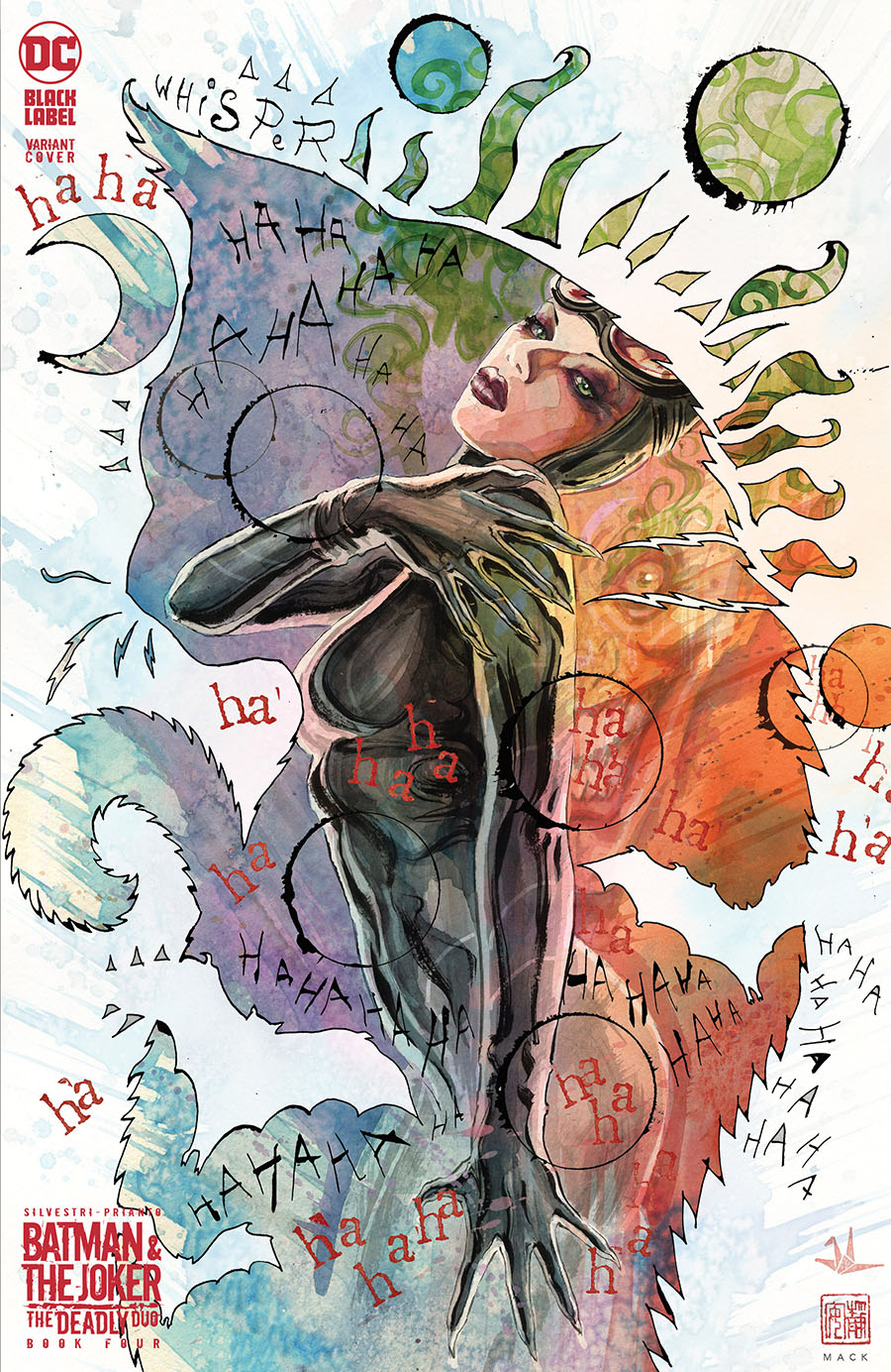 Batman & The Joker The Deadly Duo #4 Cover C Variant David Mack Catwoman Cover (Limit 1 Per Customer)